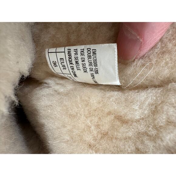 EMU Kungala Australia Mini Pull On Winter Purple Suede Boots EU 36 US 6 K4 - Picture 9 of 10